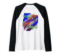 Keep It Twisted Mini Bike Riders Moto Véhicules Rapides Manche Raglan