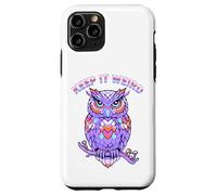 Keep It Weird Owl Coque pour iPhone 11 Pro