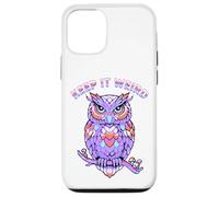Keep It Weird Owl Coque pour iPhone 12/12 Pro