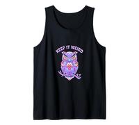 Keep It Weird Owl Débardeur