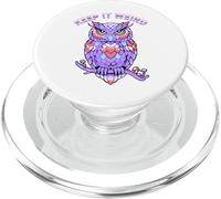 Keep It Weird Owl PopSockets PopGrip pour MagSafe