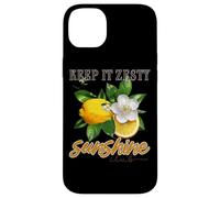 Keep It Zesty Sunshine Club Citronnier Coque pour iPhone 14 Plus