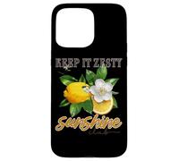 Keep It Zesty Sunshine Club Citronnier Coque pour iPhone 15 Pro Max