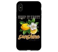 Keep It Zesty Sunshine Club Citronnier Coque pour iPhone XS Max