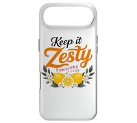 Keep It Zesty Sunshine Club Citrons Blooms Coque pour iPhone Air