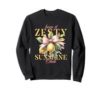 Keep It Zesty Sunshine Club Lemon Fun Sweatshirt