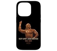 Keep Lovin' Jesus Brother - Wrestling Commemorative Faith Coque pour iPhone 14 Pro
