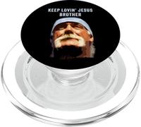 Keep Lovin' Jesus Brother - Wrestling Commemorative Faith PopSockets PopGrip pour MagSafe