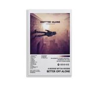 KEEP MARY A Boogie Wit Da Hoodie- Better Off Alone Art mural Impression d'image moderne Décoration de chambre familiale 60 x 90 cm