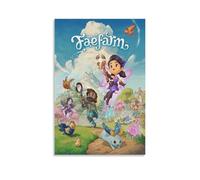 KEEP MARY Fae Farm Poster Peinture décorative sur toile Art mural pour salon, chambre à coucher, 40 x 60 cm