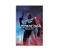 KEEP MARY RoboCop Art mural Rogue City - Impression d'image moderne - Décoration de chambre familiale - 60 x 90 cm