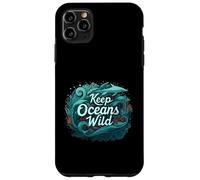 Keep Oceans Wild Marine Life Conservation Ocean Coque pour iPhone 11 Pro Max