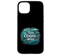 Keep Oceans Wild Marine Life Conservation Ocean Coque pour iPhone 15 Plus