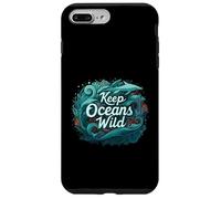 Keep Oceans Wild Marine Life Conservation Ocean Coque pour iPhone 7 Plus/8 Plus