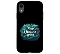 Keep Oceans Wild Marine Life Conservation Ocean Coque pour iPhone XR