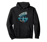 Keep Oceans Wild Whale Conservation Marine Life Design Sweat à Capuche