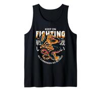Keep on Fighting No Surrender No Retreat Fighter Déclaration Débardeur