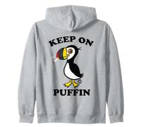 Keep on Puffin Bird Sweat à Capuche