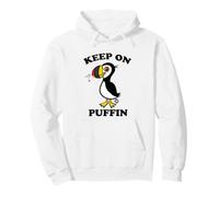 Keep on Puffin Bird Sweat à Capuche
