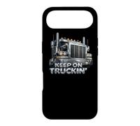 Keep on Truckin Chauffeur de Semi-remorque Big Rig Vintage Coque pour iPhone Air