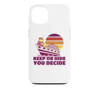 Keep Or Hide Duck Cruise Chasse en Caoutchouc pour Hommes, Femmes, Enfants Coque pour iPhone 13