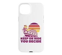 Keep Or Hide Duck Cruise Chasse en Caoutchouc pour Hommes, Femmes, Enfants Coque pour iPhone 15 Plus