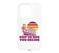 Keep Or Hide Duck Cruise Chasse en Caoutchouc pour Hommes, Femmes, Enfants Coque pour iPhone 15 Pro