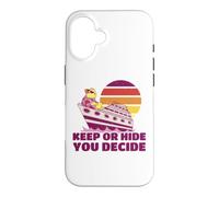 Keep Or Hide Duck Cruise Chasse en Caoutchouc pour Hommes, Femmes, Enfants Coque pour iPhone 16