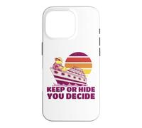 Keep Or Hide Duck Cruise Chasse en Caoutchouc pour Hommes, Femmes, Enfants Coque pour iPhone 16 Pro