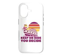 Keep Or Hide Duck Cruise Chasse en Caoutchouc pour Hommes, Femmes, Enfants Coque pour iPhone 17