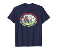 Keep Our Forest Green & Growing Smokey Bear Illustration T-Shirt