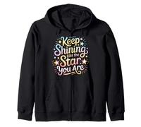 Keep Shining Like The Star You are Optimism Mindset ||- Sweat à Capuche