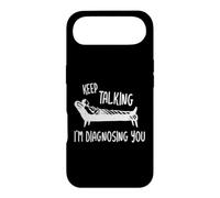 Keep Talking I'm Diagnosing You Dictons Amusants Psychologue Coque pour iPhone Air