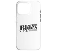 Keep The Blues Alive Trompette Musicale Coque pour iPhone 16 Pro