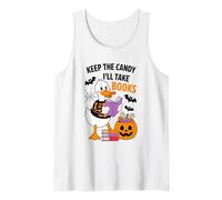 Keep The Candy I'll Take Books Squelette de Canard Débardeur