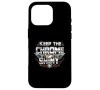 Keep the Chrome Shiny Auto Enthusiast Design Coque pour iPhone 16 Pro