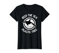 Keep The Sea Orque sans Plastique écologique T-Shirt Graphique avec Valeur