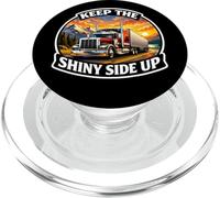Keep The Shiny Side Up Truck Driver Truckie Truck PopSockets PopGrip pour MagSafe