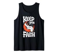 Keep Your Faith Jesus - Citation chrétienne Vintage Débardeur