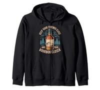 Keep Your Friends Close and Your Bourbon Closer |- Sweat à Capuche