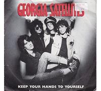 KEEP YOUR HANDS TO YOURSELF 7" (45) UK ELEKTRA 1986 B/W CAN'T STAND THE RAIN (EKR50) PIC SLEEVE