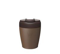 KeepCup Tasse de voyage Commuter - Tasse à café isotherme réutilisable en acier inoxydable avec couvercle à rabat anti-déversement, 227 ml, chocolat