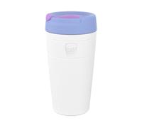 KeepCup Tasse de voyage réutilisable - Tasse de voyage isotherme en acier inoxydable avec couvercle étanche - 454 ml - Crépuscule