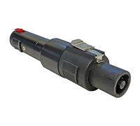 keepdrum ada037 Adaptateur jack 6,35 mm femelle à connecteur Speakon Speakon