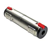 Keepdrum ADA079 Coupleur jack 6,3 mm femelle vers femelle Adaptateur audio stéréo