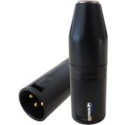 keepdrum adp08 Adaptateur XLR vers mini jack 3,5 mm Converter pour vidéo microphones