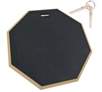 keepdrum DP-BK12 Pad d'entraînement Noir 30,5 cm avec porte-clés