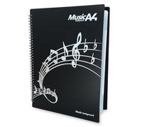 keepdrum MB40 Classeur pour partitions et musique Format A4
