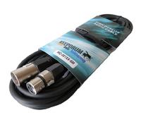 Keepdrum MC-001XX Câble microphone XLR femelle vers XLR mâle 6 m