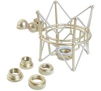 keepdrum ms088sv Argent Micro araignée élastique Support pour Microphone Rode Nt1-A podcsater Procaster